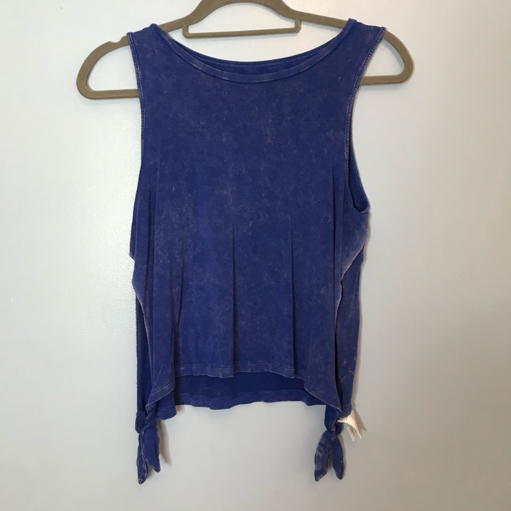 Tank top with ties